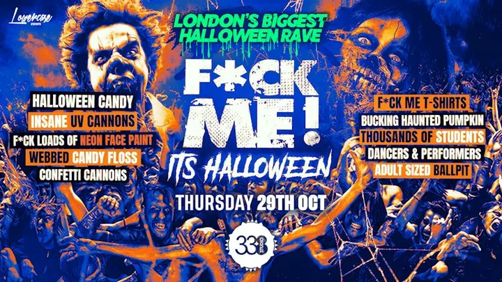 F*ck Me It's Halloween @ Studio 338
