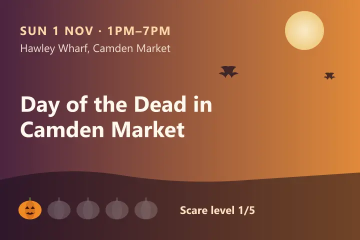 Día de los Muertos: Day of the Dead in Camden Market