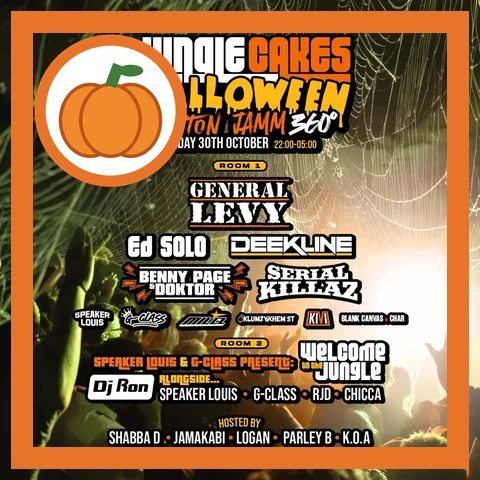 🎃 Jungle Cakes 万圣 360 @ Brixton Jamm（Jungle Cakes Halloween 360）